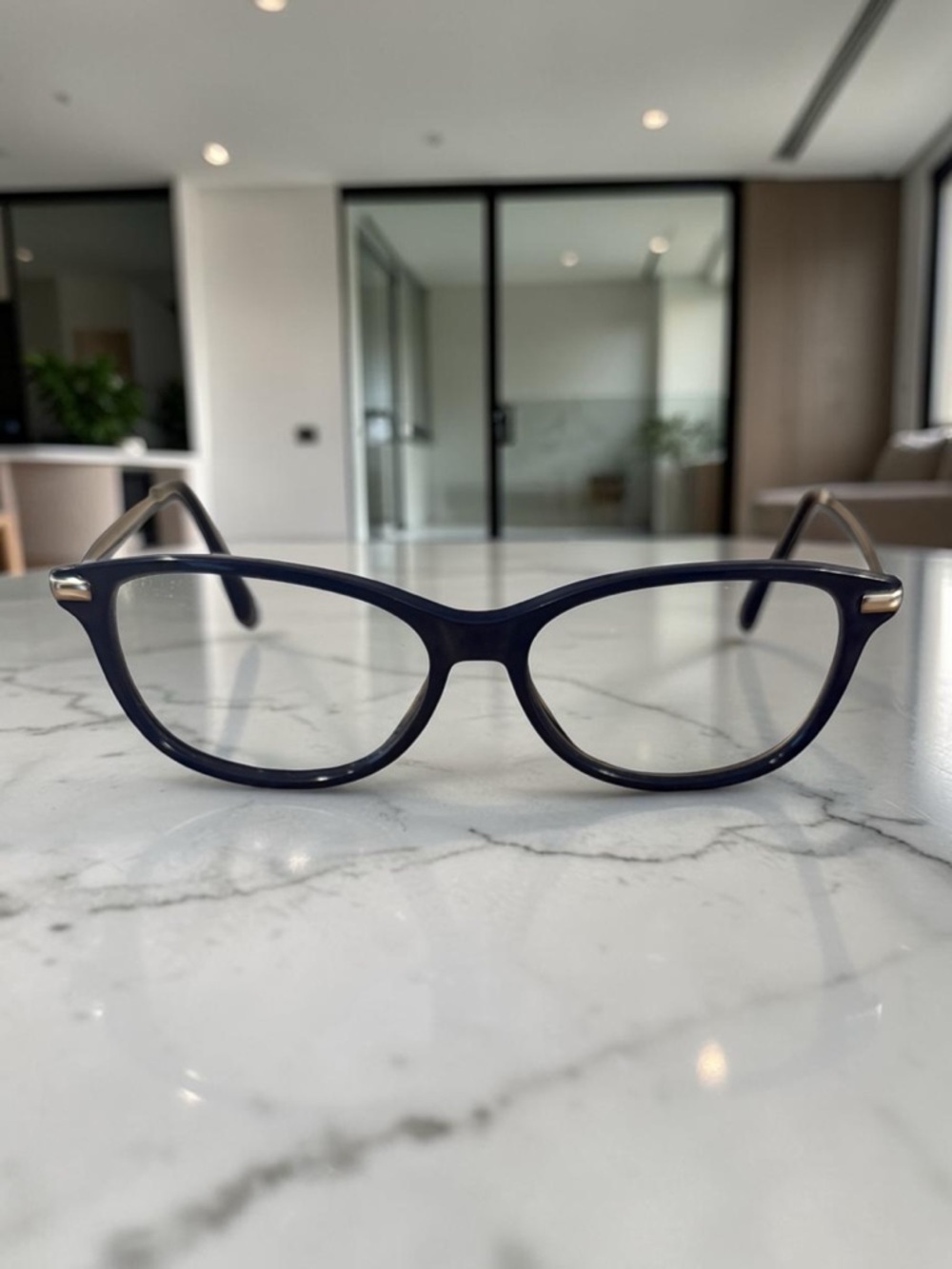 Jimmy Choo JC207 Eyeglasses Frames Blue 52-15-140 Italy Designer Optical Glasses - Picture 6 of 7